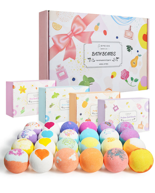 EPEIOS Bath Bombs 24 | 送料無料・バスボム ギフト（ 24個入り）