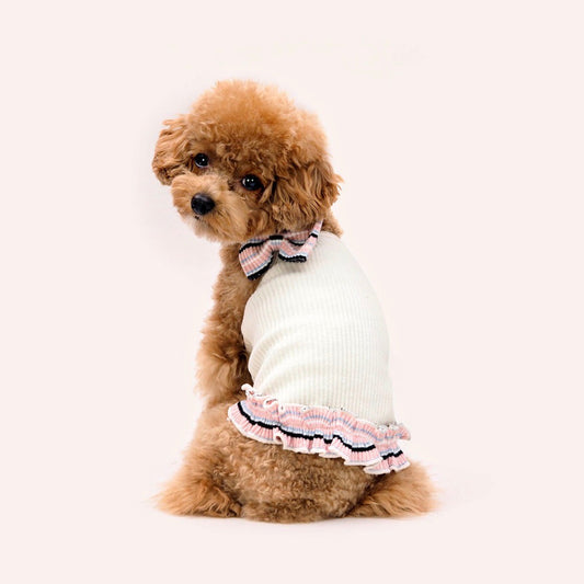 ※予約販売【GET BACK】フリルリボンスリーブレス