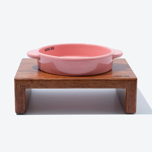 ※予約販売【BRIDGE.DOG】BRIDGE MINI POT（CORAL PINK）艶あり