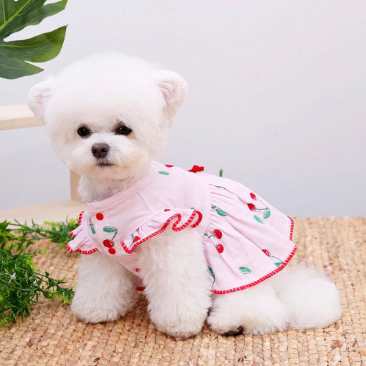 ※予約販売【GET BACK】チェリープリントワンピース