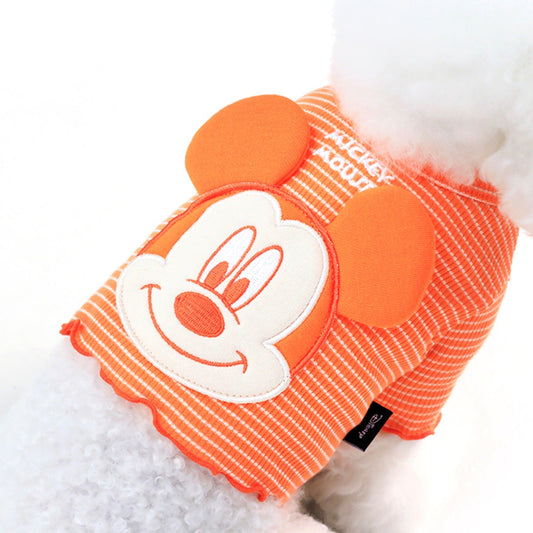 ※予約販売【DA】Mickey Mouse cardigan(オレンジ)