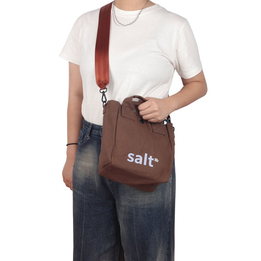 即納【monchouchou】COTTON MINI BAG（salt）