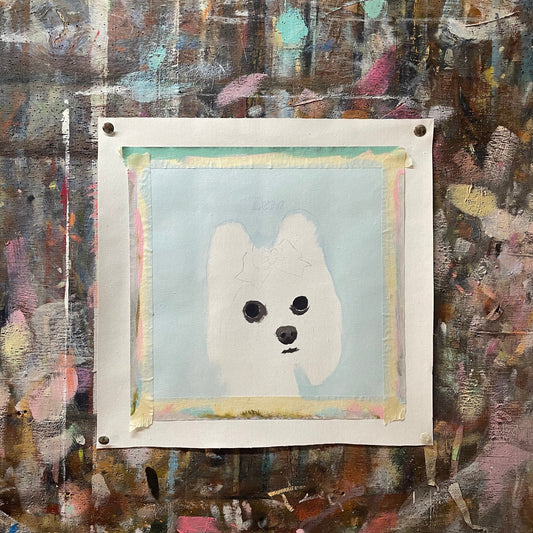 ※予約販売【draw pet】my pet 油絵絵画《オプション》(動画・画像データプレゼント)