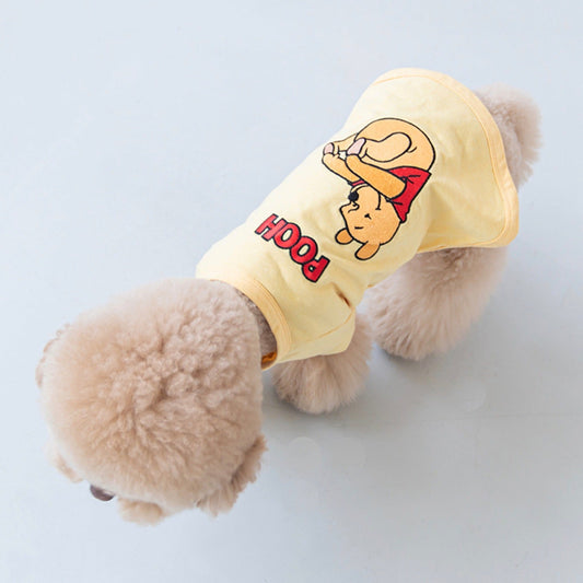 ※予約販売【DA】disney friends  embroidery raglanT(プーさん)