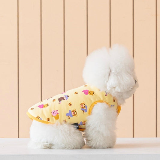 ※予約販売【DA】over series sleeping down vest(プーさん)