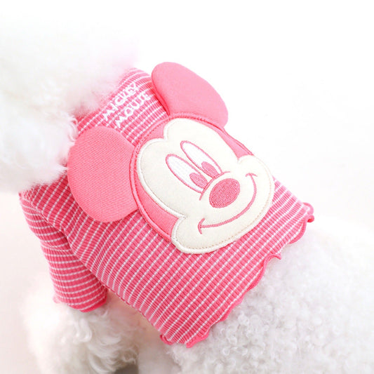 ※予約販売【DA】Mickey Mouse cardigan（マゼンタピンク）