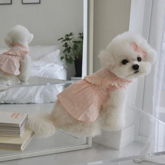 ※予約販売【Hi Yeboo】Ann Blouse (peach pink)