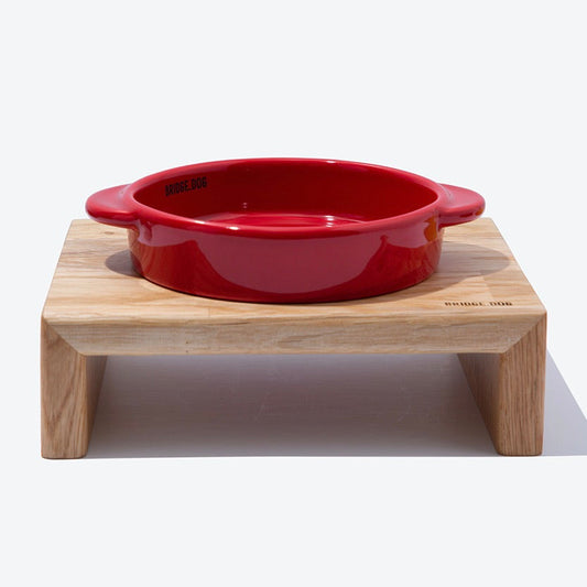 ※予約販売【BRIDGE.DOG】BRIDGE MINI POT（RED）艶あり