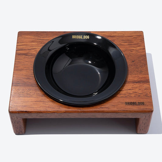 ※予約販売【BRIDGE.DOG】BRIDGE MINI DISH（BLACK）艶あり