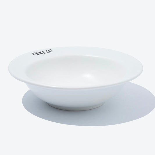 ※予約販売【BRIDGE.DOG】BRIDGE CAT MINI DISH（WHITE）