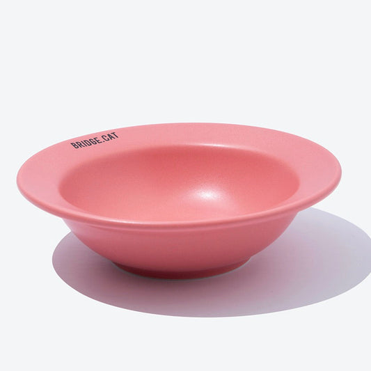 ※予約販売【BRIDGE.DOG】BRIDGE CAT MINI DISH（CORAL PINK）