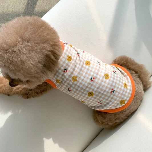 ※予約販売【LOVEMORE】Basic Baby bear Sleeveless（ベージュ）