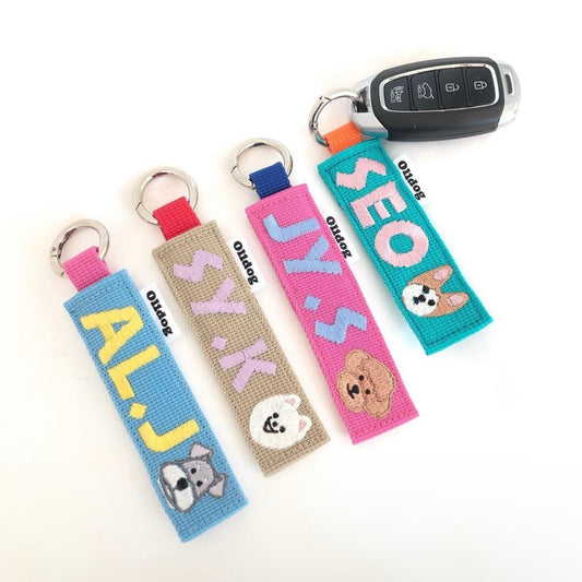 ※予約販売   【ol1dog】うちの子 Name Tag
