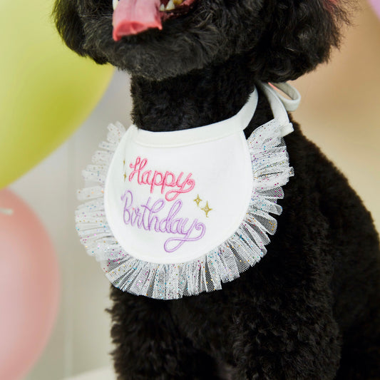 即納【LOVEMORE】BIRTH DAY BIB（Twinkle）