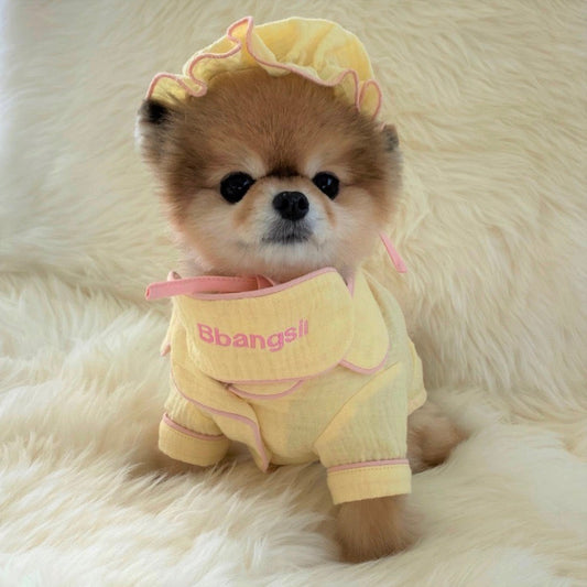 ※予約販売【Hi Yeboo】Sweet Dream Pajama （Baby Yellow）