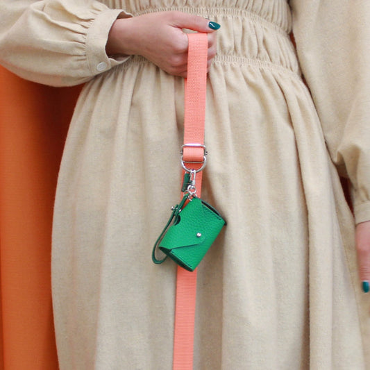 ※予約販売【maison de miu】Strap Poop Bag（Green）