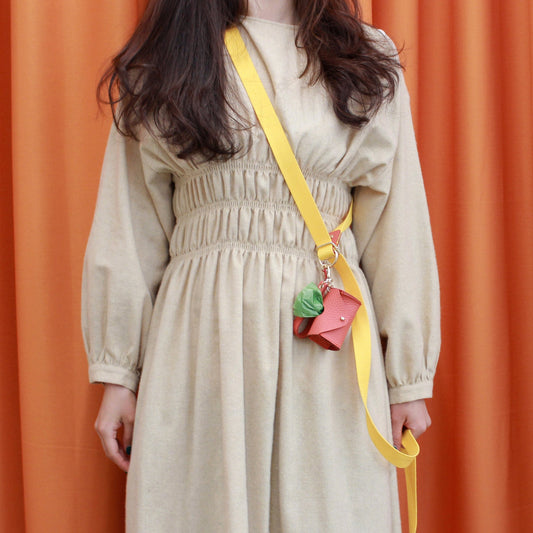 ※予約販売【maison de miu】4Way Lead（Yellow / Coral）