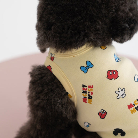 ※予約販売【DA】disney friends baby over series sleeve less(ミッキー)