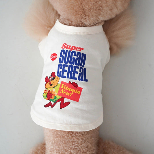 即納【DA】Cereal parody T-shirt（ホワイト）