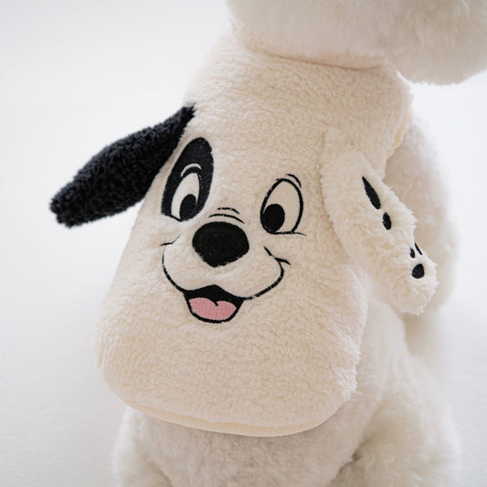 即納【DA】disney fleece vest（101匹ワンチャン）