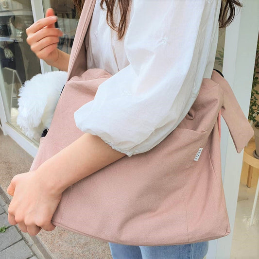 ※予約販売【DOUBLE COMMA】MANDOO BAG(ピンク)