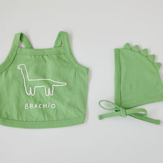 ※予約販売【DA】jogumanstudio String Crop Sleeveless + Bonnet（Brachio）