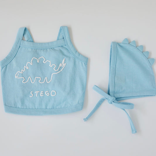 ※予約販売【DA】jogumanstudio String Crop Sleeveless + Bonnet（Stego）