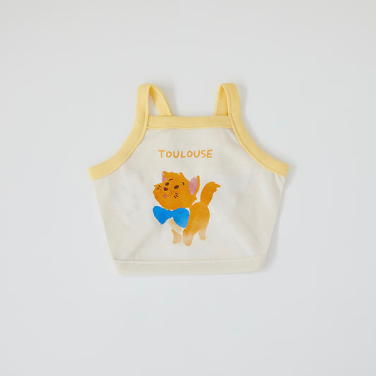 ※予約販売【DA】Disney Friends String Crop Sleeveless（Toulouse）