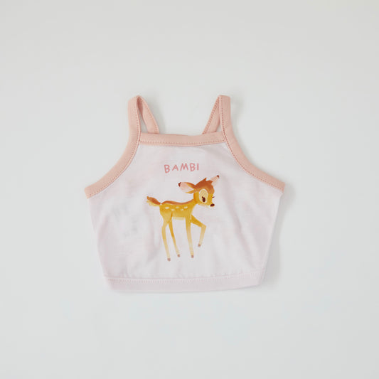 ※予約販売【DA】Disney Friends String Crop Sleeveless（Bambi）