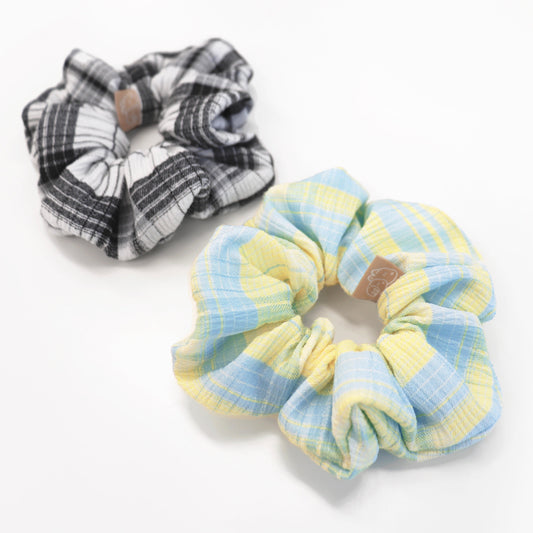 ※予約販売【DURANG RURANG】check scrunchie