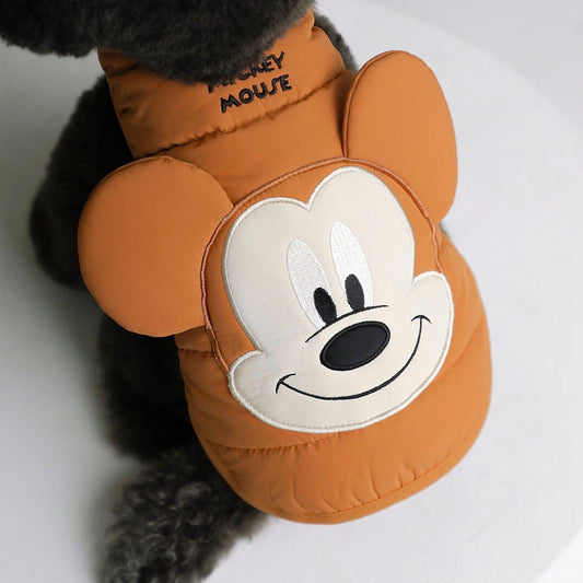 即納【DA】Mickey Mouse padding（ブラウン）