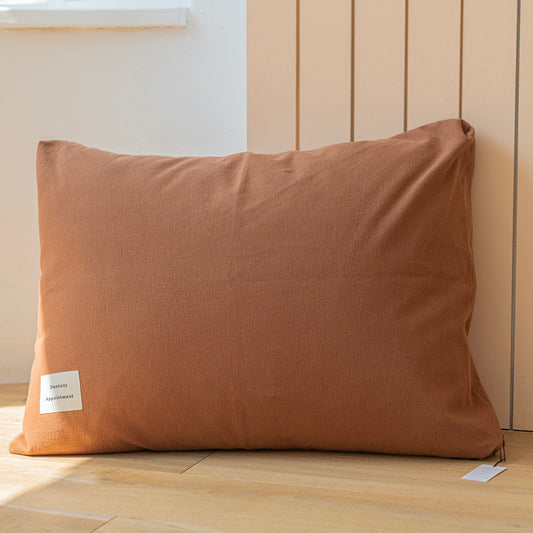※予約販売【DA】fuzzy cushion（ブラウン）