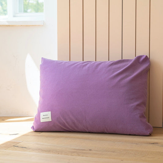 ※予約販売【DA】fuzzy cushion（パープル）