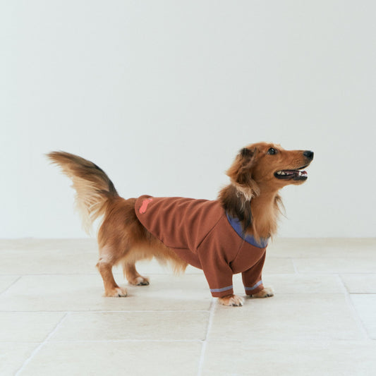 ※予約販売【munikund】Nies Pullover (Brown)