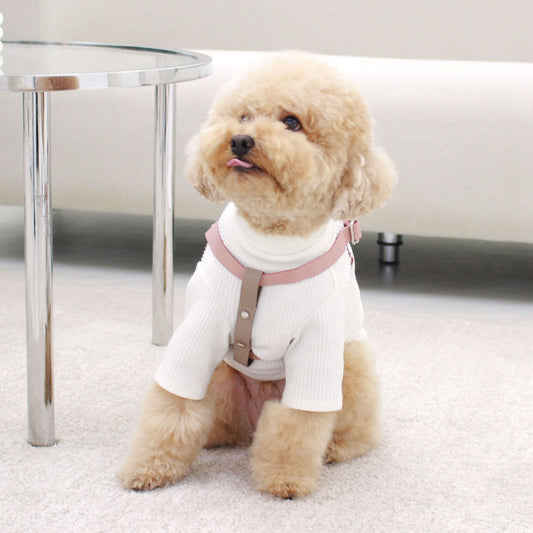 ※予約販売【maison de miu】 Running Mate Harness（Rose Pink / Brown）