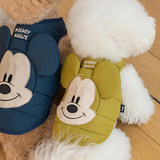 即納【DA】Mickey Mouse padding（オリーブ）