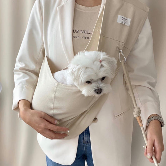 即納【Bonjour TOU-TOU】COTTON SLING（Ivory）