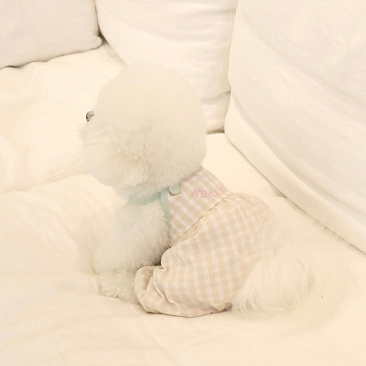 ※予約販売【near by us】picnic romper（Beige）