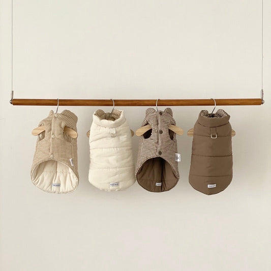 ※予約販売【Bonjour TOU-TOU】check reversible padding