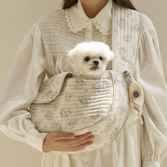 ※予約販売【seoru】bloom pet bag（bule）