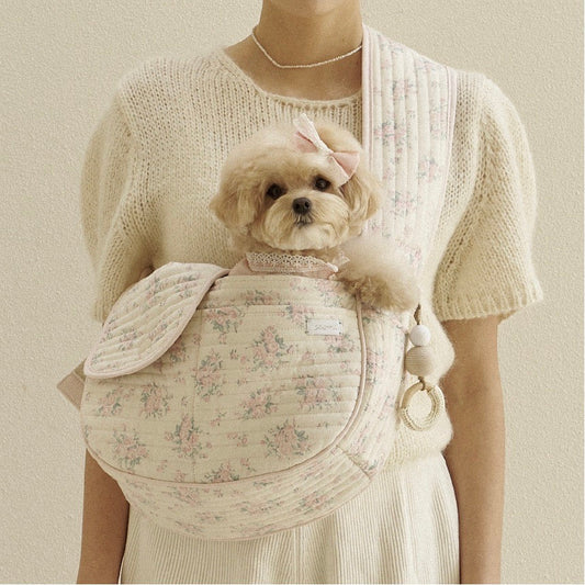 ※予約販売【seoru】bloom pet bag（pink）