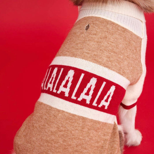 ※予約販売【max bone】FA LA LA LA LA RAGLAN JUMPER