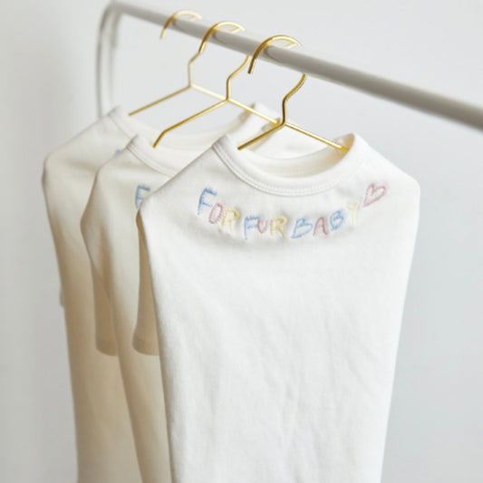 ※予約販売【FOR FUR BABY】Signature Cotton T-shirt