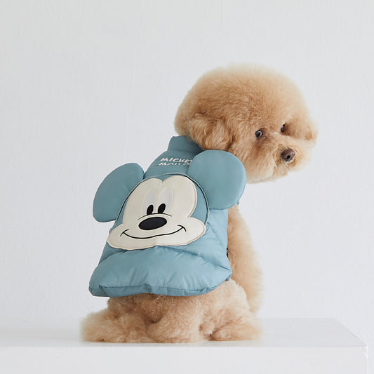 ※予約販売【DA】Mickey Mouse light weight padding(ディープミント)