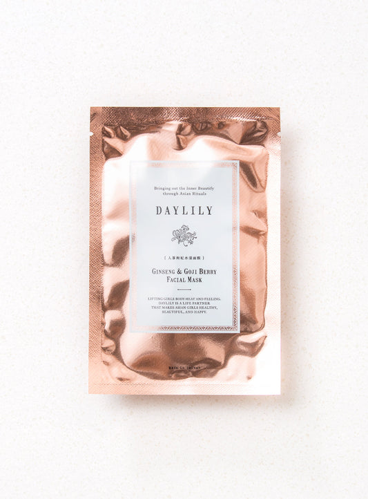 Ginseng & Goji Berry Facial Mask 人蔘枸杞フェイスマスク