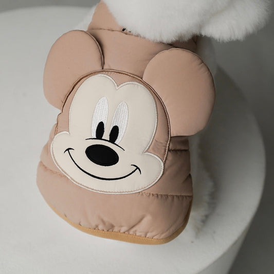 ※予約販売【DA】Mickey Mouse padding（ピンクベージュ）