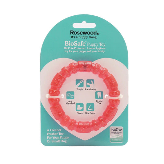 ※予約販売【Rosewood】Biosafe toy（Pink Ring）