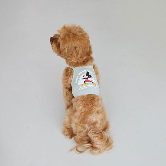 ※予約販売【DA】Disney Yoga String Cropped Sleeveless（Mickey）